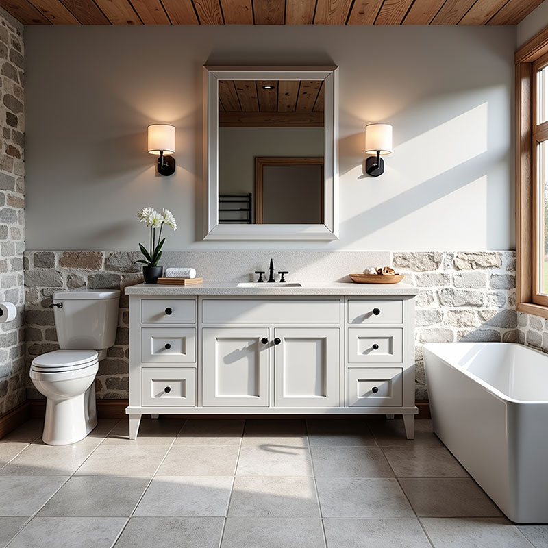 Kozak tiles bathroom renovation