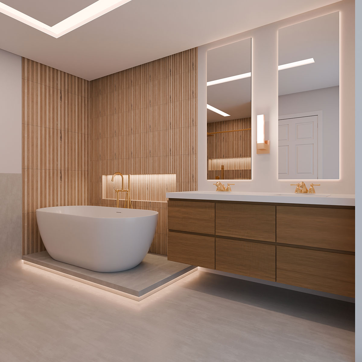 floating cabinets