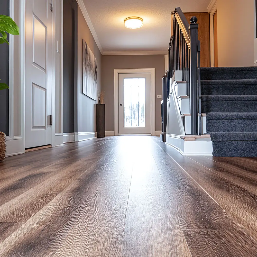 Kozak home with luxury vinyl plank flooring