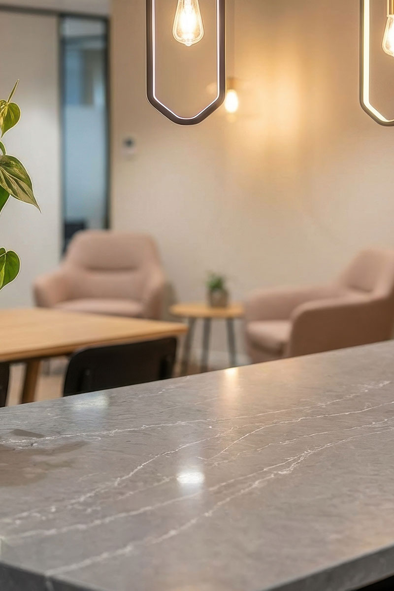 office marble countertop