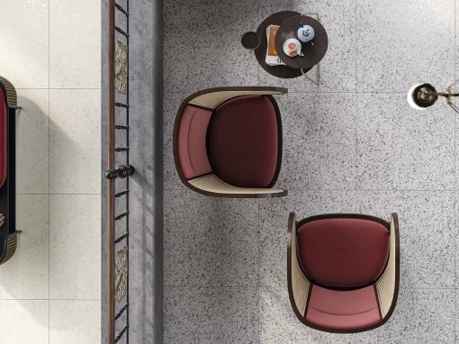 terrazzo amb white pearl